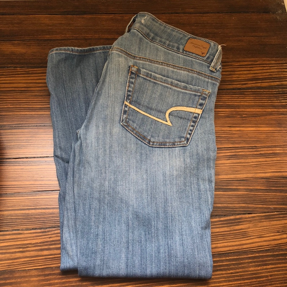 Stretch American eagle jeans